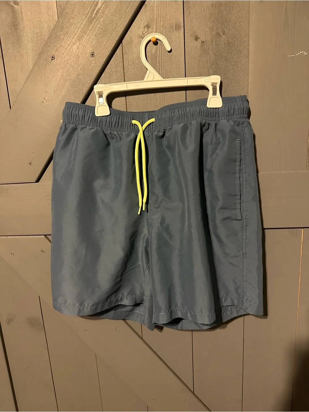 Men’s Slate Gray Swim Trunks Size Small